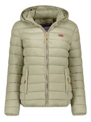 Geographical Norway Kurtka pikowana "Atikolor" w kolorze jasnozielonym rozmiar: XXL. Zielone kurtki Geographical Norway, xxl, bez wzorów, bez kaptura. Za 126.95 zł.