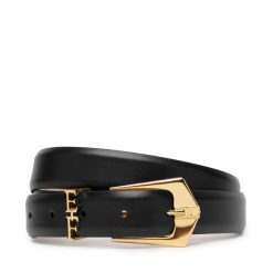 Pasek Elisabetta Franchi. Czarne paski Elisabetta Franchi, bez wzorów. Za 859.99 zł.