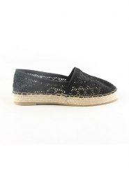 Super Mode by Belle Women Espadryle w kolorze czarnym rozmiar: 38. Czarne espadryle Super Mode by Belle Women, bez wzorów, bez obcasa. Za 100.99 zł.