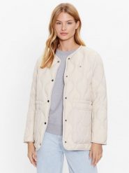 Tommy Jeans Kurtka puchowa DW0DW15837 Beżowy Regular Fit. Brązowe kurtki Tommy Jeans, l, bez wzorów, z jeansu, bez kaptura. Za 529.99 zł.