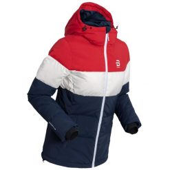 Damska kurtka puchowa Daehlie Sportswear Podium Flag. Białe kurtki DAEHLIE, na zimę, l, bez wzorów, z poliamidu, bez kaptura. Za 983.00 zł.