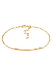 Elli Łańcuszek grochowy damski Geo Look Minimal Basic w kolorze srebrnym 925 szt. Bransoletki 1 ct Damski. Szare bransoletki Elli, srebrne. Za 243.99 zł.