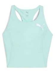Puma Top "Raceday" w kolorze turkusowym do biegania rozmiar: L. Niebieskie topy sportowe Puma, l, bez wzorów, z materiału, do biegania. Za 187.96 zł.
