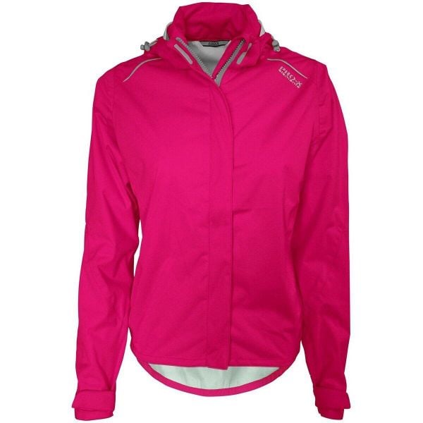 Kurtka damska Pro-X Elements Layla 4way. Czerwone kurtki PRO-X ELEMENTS, bez wzorów, z materiału, z kapturem, rowerowe. Za 527.50 zł.