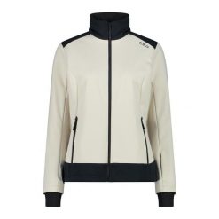 Kurtka damska turystyczna CMP 34A2436. Brązowe kurtki przejściowe sportowe CMP, l, bez wzorów, z softshellu, z kapturem, trekkingowe. Za 409.99 zł.