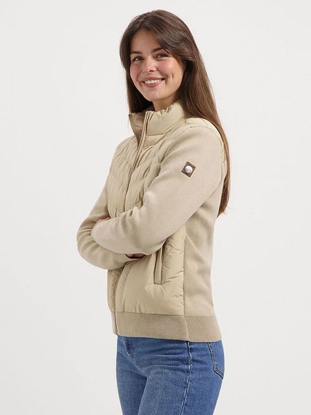 TRAVELIN' Kurtka przejściowa w kolorze beżowym rozmiar: S. Brązowe kurtki Travelin', s, bez wzorów, bez kaptura. Za 303.78 zł.