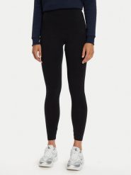 4F Legginsy 4FWMM00TTIGF195 Czarny Slim Fit. Czarne legginsy 4f, bez wzorów, z bawełny. Za 69.99 zł.