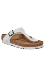 Japonki damskie Birkenstock Gizeh Birko-Flor. Białe japonki Birkenstock, bez wzorów. Za 349.99 zł.
