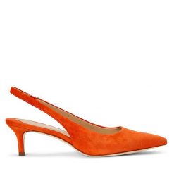 Sandały LAUREN RALPH LAUREN. Brązowe sandały Lauren Ralph Lauren, bez wzorów, bez obcasa, na szpilce, bez zapięcia. Za 629.99 zł.