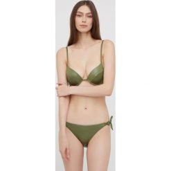 Answear Lab dwuczęściowy strój kąpielowy kolor zielony lekko usztywniona miseczka. Zielone bikini Answear Lab, bez wzorów. W wyprzedaży za 109.99 zł.