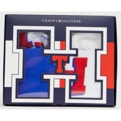 Uniwersalna Skrzynka Prezentowa Tommy Hilfiger - Eleganckie Skarpetki 43-46. Czerwone skarpetki ZEAGLE, bez wzorów, z bawełny. Za 154.99 zł.