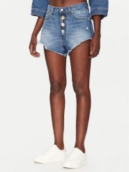 ViCOLO Szorty jeansowe DD5215 Granatowy Regular Fit. Niebieskie szorty ViCOLO, bez wzorów, z bawełny. Za 359.99 zł.