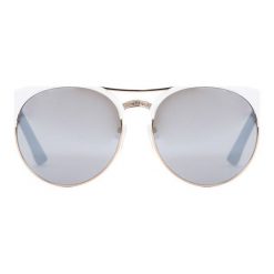 Białe Okulary Bittersweet Shimmer. Okulary przeciwsłoneczne marki Kazar. Za 44.99 zł.