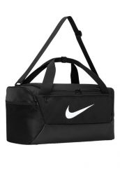 Torba sportowa unisex Nike Brasilia 95. Czarne torby sportowe Nike, bez wzorów, z materiału, na ramię. Za 166.45 zł.