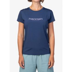Koszulka szybkoschnąca damska Hannah Saffi II. Niebieskie t-shirty sportowe Hannah, bez wzorów, bez ramiączek. Za 99.99 zł.
