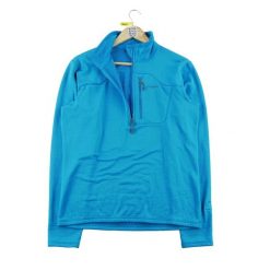Second life - Patagonia bluza polarowa damska R1 Vintage - Stan dobry. Niebieskie bluzy bez kaptura Patagonia, l, bez wzorów, z polaru, bez kaptura, trekkingowe. Za 149.06 zł.