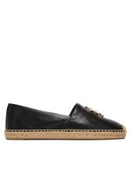 Tory Burch Espadryle Eleanor 161758 Czarny. Czarne espadryle Tory Burch, bez wzorów, ze skóry, bez obcasa. Za 1,439.00 zł.
