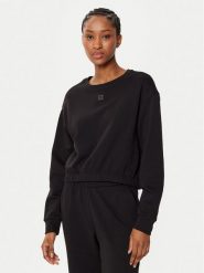Armani Exchange Bluza XW000086 AF10172 UC001 Czarny Regular Fit. Czarne bluzy Armani Exchange, m, bez wzorów, z bawełny, bez kaptura. Za 299.99 zł.