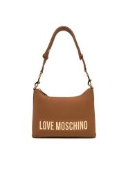 LOVE MOSCHINO Torebka JC4025PP1MKD0201 Brązowy. Brązowe torebki klasyczne Love Moschino, bez wzorów, ze skóry, bez dodatków. Za 489.99 zł.
