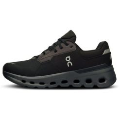 Buty do biegania damskie On Cloudrunner. Czarne buty do biegania On, bez wzorów, bez zapięcia, do biegania. Za 1,092.00 zł.