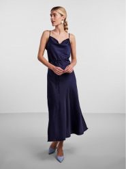 YAS Sukienka koktajlowa Thea 26028891 Niebieski Standard Fit. Niebieskie sukienki YAS, xl, bez wzorów, z syntetyku, wizytowe, bez kołnierzyka, bez ramiączek. Za 169.99 zł.