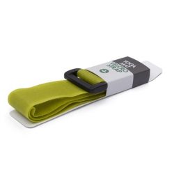 Opaska na matę na rzep Bodhi Velcro - oliwkowy. Zielone paski BODHI, bez wzorów, sportowe. Za 9.99 zł.