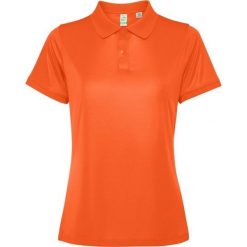 Damska Koszulka Polo Z Krótkim Rękawem Tormo. Brązowe t-shirty sportowe ROLY, bez wzorów, bez ramiączek. Za 47.99 zł.