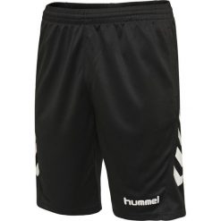 Spodenki sportowe dla dorosłych Hummel Promo Bermuda. Czarne szorty sportowe Hummel, bez wzorów, na fitness i siłownię. Za 92.00 zł.