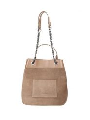 Wojas Skórzana torebka w kolorze jasnobrązowym - 34 x 32 x 14 cm rozmiar: onesize. Brązowe torebki klasyczne Wojas, bez wzorów, z materiału, przez ramię, bez dodatków. Za 303.06 zł.