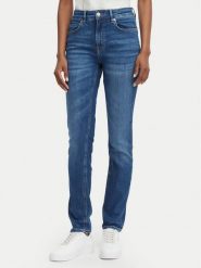 BOSS Jeansy C Jackie MR 10.0 50566946 Niebieski Slim Fit. Niebieskie jeansy Boss, bez wzorów, z bawełny. Za 424.99 zł.