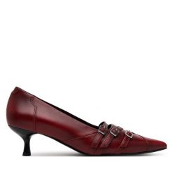 Szpilki Vagabond Shoemakers. Czerwone szpilki Vagabond Shoemakers, bez wzorów, bez obcasa, na szpilce, bez zapięcia. Za 479.99 zł.