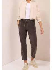 Cecil Spodnie w kolorze ciemnobrązowym rozmiar: XL/L28. Brązowe spodnie materiałowe Cecil, bez wzorów, z materiału. Za 188.40 zł.
