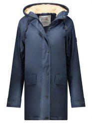 Geographical Norway Parka "Armota" w kolorze granatowym rozmiar: M. Niebieskie płaszcze Geographical Norway, m, bez wzorów, bez kaptura. Za 266.45 zł.