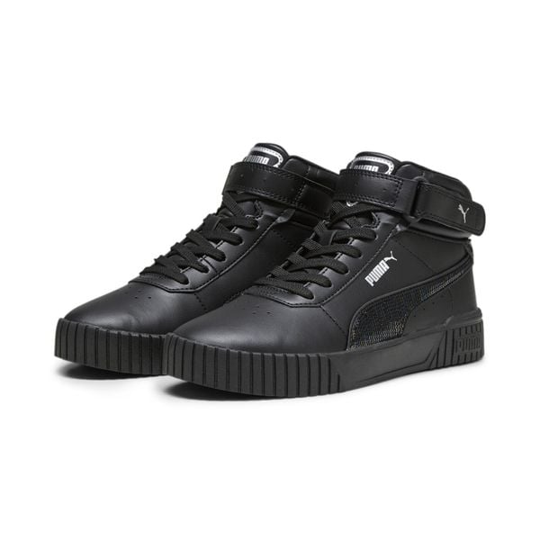 Buty Sportowe Puma Carina 2.0 Mid Winter. Czarne buty sportowe lifestyle Puma, bez wzorów, sportowe, bez zapięcia. Za 299.00 zł.