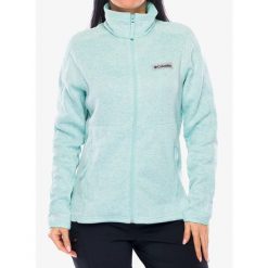 Bluza rozpinana damska Columbia Sweater Weather Full Zip II. Zielone bluzy Columbia, s, bez wzorów, bez ramiączek, bez kaptura. Za 287.99 zł.