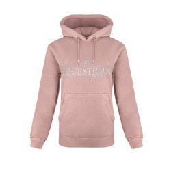Bluza z motywem jeździeckim JD ATTACK Cindy. Brązowe bluzy JD ATTACK, l, z aplikacjami, z bawełny, eleganckie, bez ramiączek, bez kaptura. Za 229.00 zł.