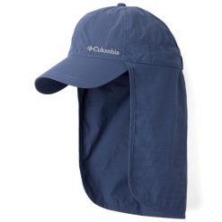 Czapka z daszkiem dla dorosłych Schooner Bank II Cap. Niebieskie czapki z daszkiem Columbia, bez wzorów, z nylonu, sportowe. Za 119.99 zł.