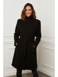 Coats Selection Płaszcz przejściowy w kolorze czarnym rozmiar: XXL. Czarne płaszcze Coats Selection, xxl, bez wzorów, z tkaniny, klasyczne, bez kaptura. Za 140.86 zł.