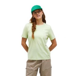 Koszulka Peak Performance damska Explore Graphic Tee zielona - S. Zielone t-shirty sportowe Peak Performance, s, bez wzorów, bez ramiączek. Za 219.00 zł.
