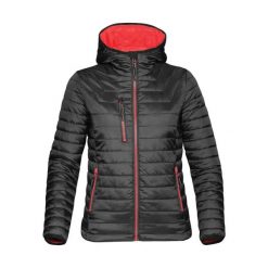 Damska kurtka puchowa Stormtech Gravity. Czarne kurtki STORMTECH, l, bez wzorów, z nylonu, bez kaptura. Za 684.50 zł.