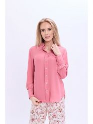 Marks & Spencer Koszula w kolorze jasnoróżowym rozmiar: 44. Różowe koszule Marks & Spencer, bez wzorów, bez kołnierzyka, bez ramiączek. Za 57.60 zł.