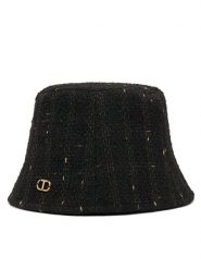 TWINSET Kapelusz 242TO5432 Czarny. Czarne kapelusze Twinset, bez wzorów, z materiału. Za 159.99 zł.