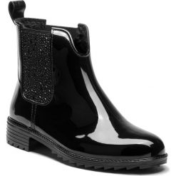 Kalosze RIEKER - P8280-03 Schwarz. Czarne kalosze Rieker, z tworzywa sztucznego. Za 199.00 zł.
