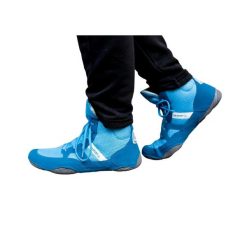 Buty zapaśnicze dla dorosłych La Sport Wrestling. Niebieskie buty treningowe LA SPORT, bez wzorów, bez zapięcia. Za 219.00 zł.
