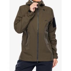 Kurtka przeciwdeszczowa damska Helikon-Tex Squall Hardshell. Zielone kurtki przeciwdeszczowe HELIKON-TEX, bez wzorów, z hardshellu, bez kaptura, trekkingowe. Za 839.99 zł.