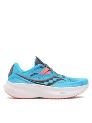 Saucony Buty do biegania Ride 15 S10729-31 Niebieski. Niebieskie buty do biegania Saucony, bez wzorów, z materiału, bez zapięcia, do biegania. Za 839.99 zł.
