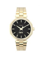 Timex Zegarek TW2V83100 Złoty. Żółte, analogowe zegarki Timex, złote. Za 619.99 zł.