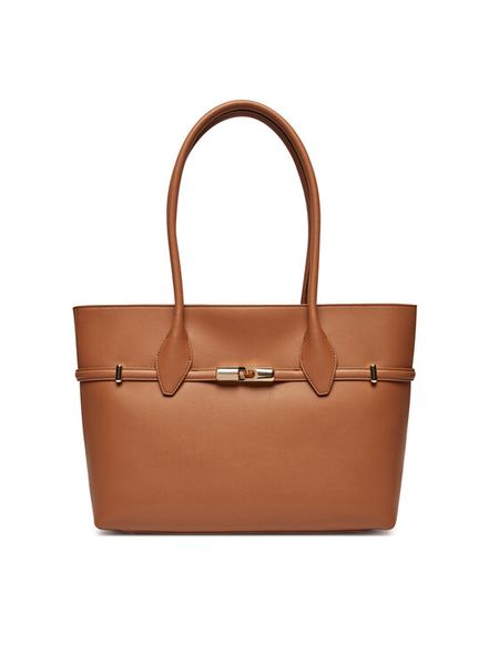 Furla Torebka Goccia Nera WB01497 BX3104 RY000 Brązowy. Brązowe torebki klasyczne Furla, bez wzorów, ze skóry, bez dodatków. Za 1,009.00 zł.