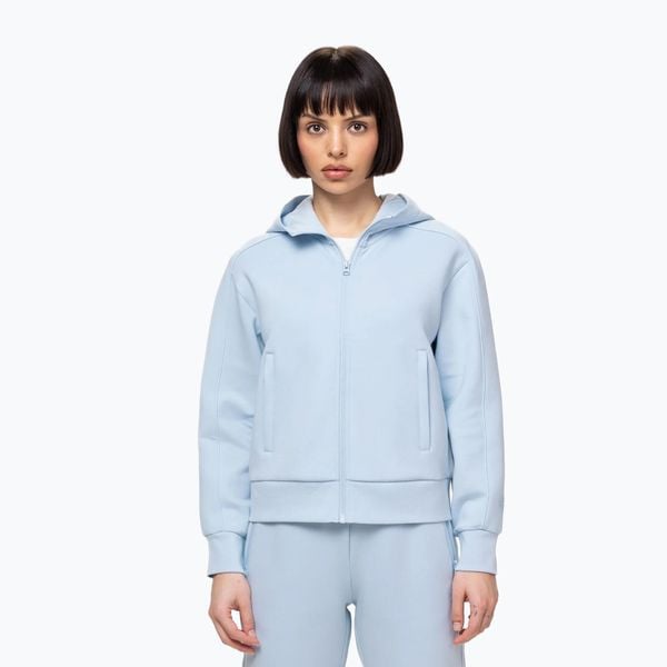 Bluza damska Pitbull Discovery Hooded Zip. Niebieskie bluzy PITBULL, m, bez wzorów, z bawełny, eleganckie, bez ramiączek, bez kaptura. Za 209.99 zł.