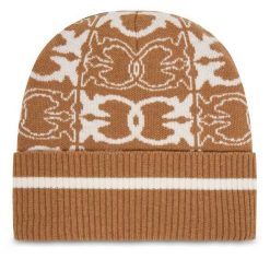 Czapka PINKO. Brązowe czapki zimowe Pinko, bez wzorów. Za 389.99 zł.